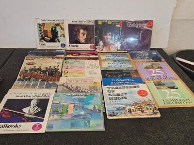 Vintage Vinyl LP Collection &ndash; Classical, Easy Listening, Box Sets, Soundtracks &ndash; 20+ Albums