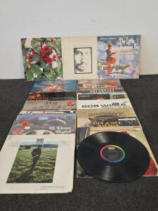 Classic Vinyl Record Collection - Beatles, Cat Stevens, Country, Christmas, Capitol Label, 1960s&ndash;70s