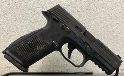 FN FNS-40 .40 S&W Semi-Auto Pistol, Striker-Fired, 4" Barrel, Serial GKU0001339, Black