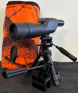 Simmons 20-60x60mm Angled Spotting Scope Kit With Tripod And Window Mount