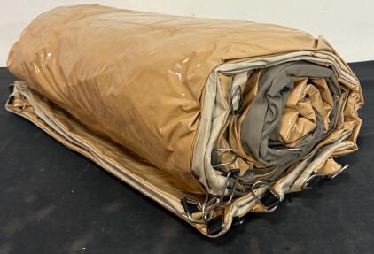 Kodiak Canvas Flex-Bow 10x14 ft Tent Model 6044, 8 Person, Complete With Poles & Carry Bag