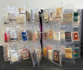 Vintage 1950s&ndash;1990s Matchbook Collection: Hilton, Applebee's, Best Western, Breweries, 55+ Pieces