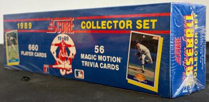 1989 Score MLB Collector Set - Factory Sealed, 716 Cards, Includes Biggio & Johnson Rookies