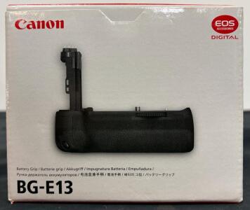 Canon BG-E13 Battery Grip for EOS 6D, Dual Power Support, Original Packaging