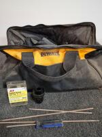 DeWalt DW618 2-1/4 HP Electronic Variable Speed Router Kit With Fixed And Plunge Bases( Powered On) - 4