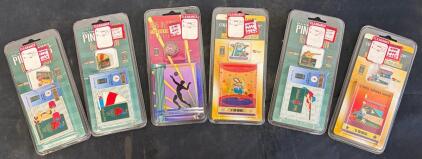 1996 Atlanta Olympics Limited Edition Official Sports Pin & Card Sets &ndash; Sealed, 6 Events