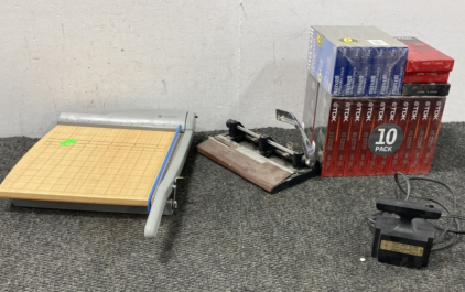 Office Supplies And VHS Blank Tapes and More