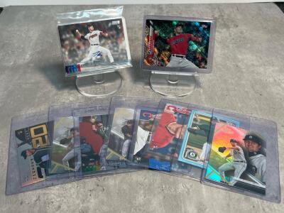 Topps Stadium Club & Chrome Baseball Card Lot &ndash; 10 Cards &ndash; RC Auto & Refractors, MLB Teams