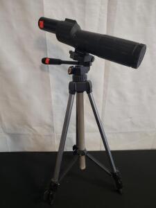 Bushnell Sentry 18-36x50 Straight Spotting Scope with Tripod, Multi-Coated Lens, 50mm Objective