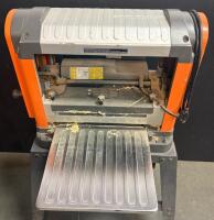 RIDGID R4331 13-Inch Thickness Planer With 3-Blade Cutterhead And Integrated Stand - 4