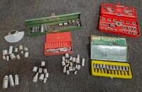Multiple Hand Tool Sets: DJ Tools Hex Key Set, Pittsburgh Forge Sockets, Tap & Die Set, Mixed Lot