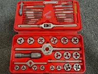 Multiple Hand Tool Sets: DJ Tools Hex Key Set, Pittsburgh Forge Sockets, Tap & Die Set, Mixed Lot - 2