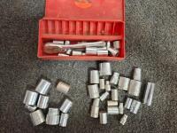 Multiple Hand Tool Sets: DJ Tools Hex Key Set, Pittsburgh Forge Sockets, Tap & Die Set, Mixed Lot - 4