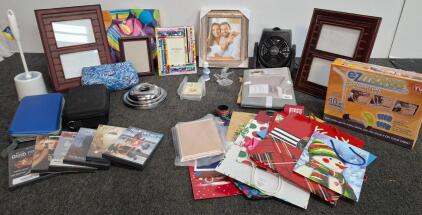 DVD Movie Collection Bundle &ndash; 5 Titles + 2 Storage Cases, Includes The Sixth Sense, Little Fish, Furniture Moving Set, Picture Frames, Gift Bags And Cards And More