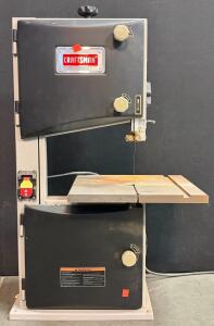 Craftsman 10-inch Band Saw Model 124.21400, 1/3 HP, 4 5/8 in. Max Cut Depth