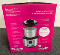 Instant Pot IP-LUX80 8 Quart 6-in-1 Multi-Use Programmable Pressure Cooker, Stainless Steel - 2