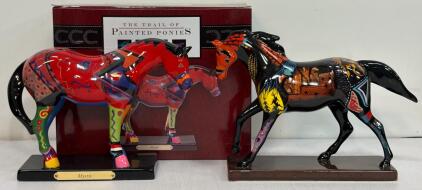 Trail Of Painted Ponies Mystic #4021921 Manuel Salas Jr. 2010 & Grandfather&rsquo;s Journey #1589 Set