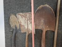 Assorted Garden Hand Tools &ndash; 8 Pieces Including Shovels, Rakes, And Hoe - 2