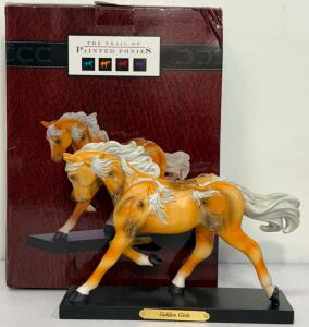 Trail Of Painted Ponies "Golden Girls" Limited Edition Figurine By Lori Musil