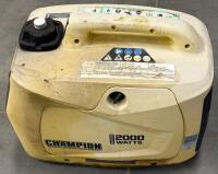 Champion 2000W Inverter Generator, Gas, 2x120V Outlets, Parallel Ready, Portable - 2