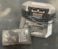 Ridgid 18V Power Tool Set: Drill/Driver R86001, Jigsaw R86002, Impact, Charger, Batteries, Work Light - 6