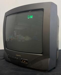 Vintage Daewoo DTQ-13V1FC 13" CRT TV