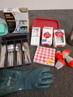 Complete Camping & Kitchen Cooking Set &ndash; Knives, Utensils, Silverware, Percolator, Propane - 3