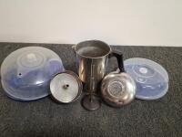 Complete Camping & Kitchen Cooking Set &ndash; Knives, Utensils, Silverware, Percolator, Propane - 5
