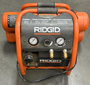 RIDGID OL50145MW 5-Gallon 3 HP Oil-Lubricated Portable Air Compressor