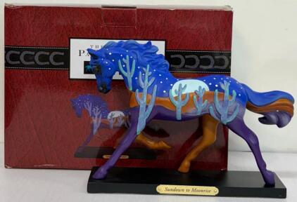 Enesco Trail of Painted Ponies 'Sundown to Moonrise' Figurine by John Geryak, Resin
