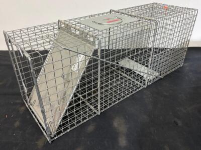 Little Giant LT4 Single-Door Live Animal Trap, 32.125" x 10.325" x 12.75"
