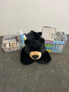 Mixed Lot: Pill Organizers, Omron BP Monitor BP652, Fragrance Warmer, Toothbrush, Card Reader