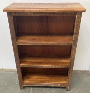 Java Furniture 3-Shelf Wooden Bookcase, Solid Wood, Made in Indonesia, , 2019