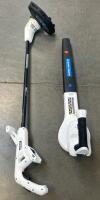 HART 20V Cordless Leaf Blower/Sweeper & String Trimmer Set, Lightweight,