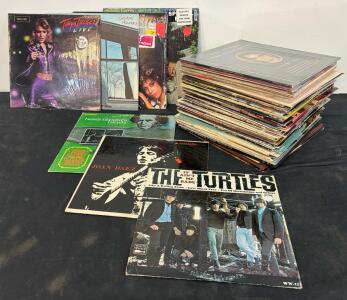 Lot of ~50 Classic Rock, Pop & Soundtrack Vinyl LPs &ndash; Billy Joel, Eagles, Dylan, Turtles