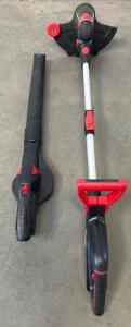 Hyper Tough 20V Cordless Trimmer/Edger (HT21-401-003-02) & Sweeper (HT21-401-003-05) Combo Kit