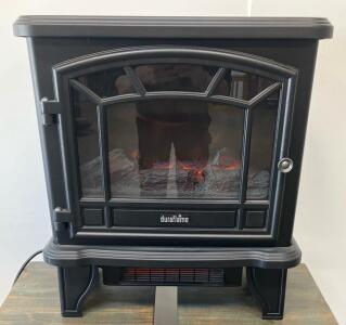 Duraflame DFI-550-22 Electric Fireplace Stove, 1500W, 5,115 BTU, CSA Approved, Black