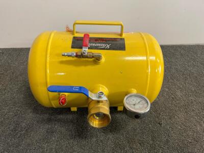 XtremepowerUS 5 Gallon Portable Air Tank Tire Bead Seater 145 PSI Max Steel Yellow