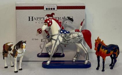 The Trail of Painted Ponies EZ Rider Figurine, 5.25" x 1.5" x 5", Resin, 2011, Original Box
