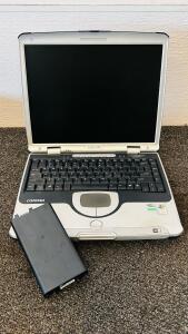 Compaq Presario 700 Laptop , AMD Athlon 1.3GHz, 128MB RAM, 20GB HDD, (Unable to Test Laptop For Parts or Repair Please Inspect)