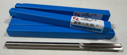 Chicago-Latrobe 60032 1/2" HSS Straight Flute Chucking Reamer, Type 405, 7" OAL