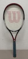 Wilson Ultra OS+ Stretch Tennis Racquet, 4 1/2" Grip, Graphite Composite, 27.5" Length - 2
