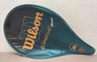 Wilson Ultra OS+ Stretch Tennis Racquet, 4 1/2" Grip, Graphite Composite, 27.5" Length - 8