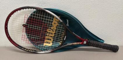 Wilson Ultra OS+ Stretch Oversize Graphite Tennis Racket with Original Carrying Case