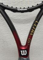 Wilson Ultra OS+ Stretch Oversize Graphite Tennis Racket with Original Carrying Case - 4