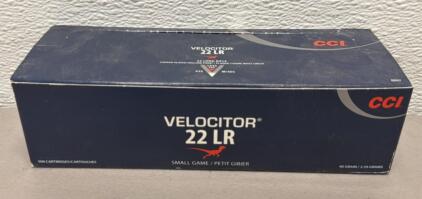 CCI Velocitor .22 LR 40gr CPHP, 1,435 fps, 400 Rounds