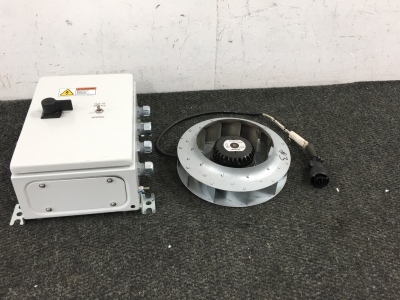 Ecofit Single Phase Blower, Industrial Control Panel Enclosure