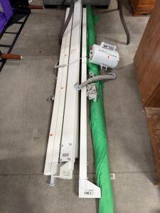 Liko FreeStand Gantry with Multirall 200 Motor, 200 kg Capacity, Adjustable Rail Length