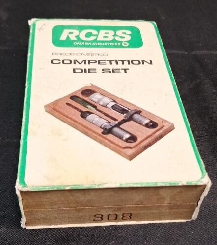 (1) 2-Piece RCBS Competition Die Set For .308 Winchester