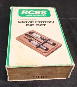 (1) 2-Piece RCBS Competition Die Set For .308 Winchester